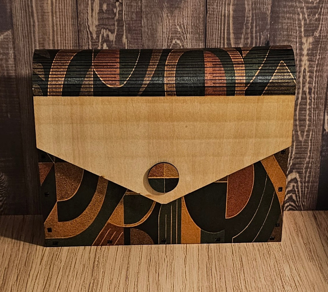 SOL- Wooden Purse