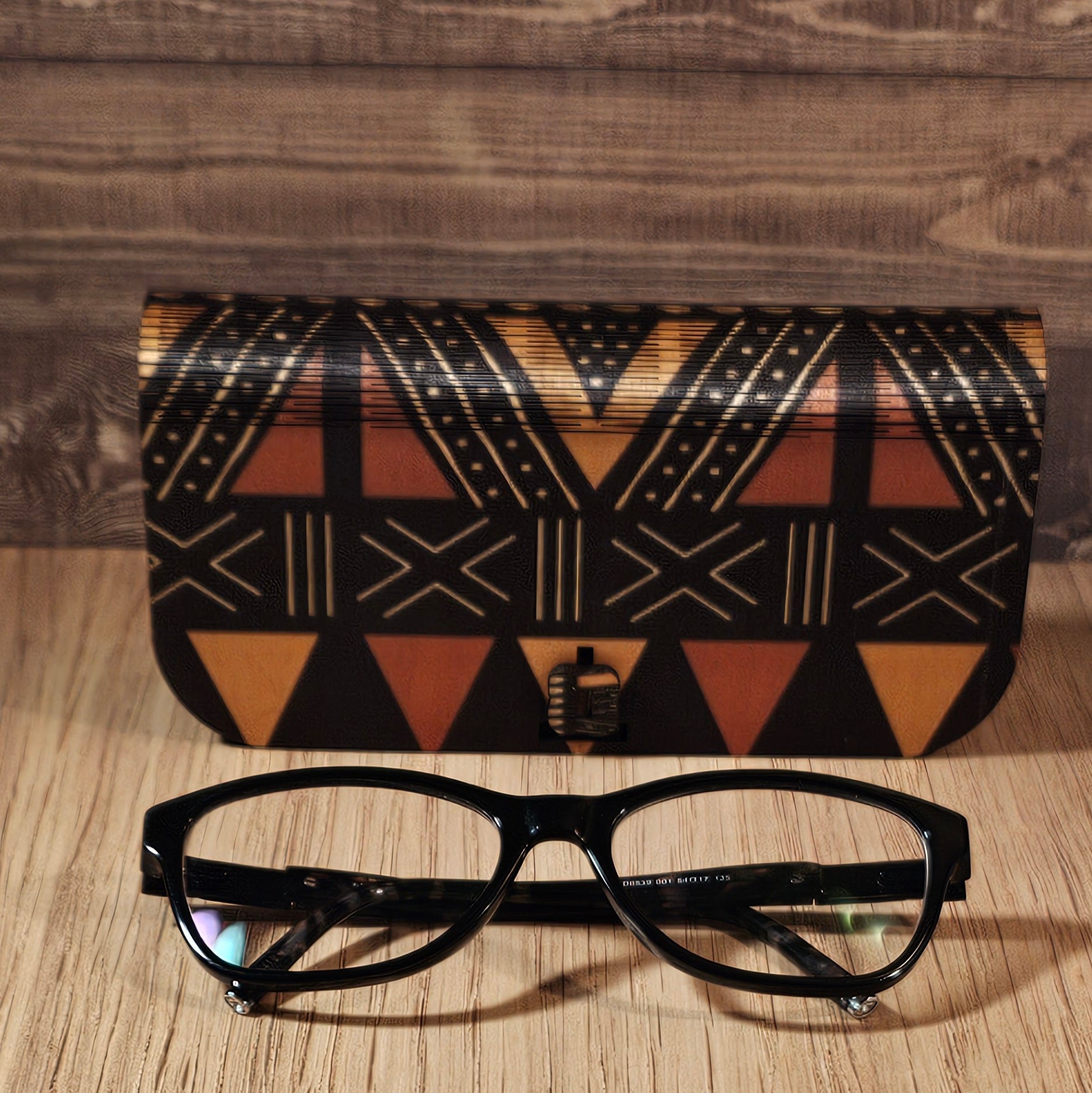 SARAHA- Wooden Eyeglass Case