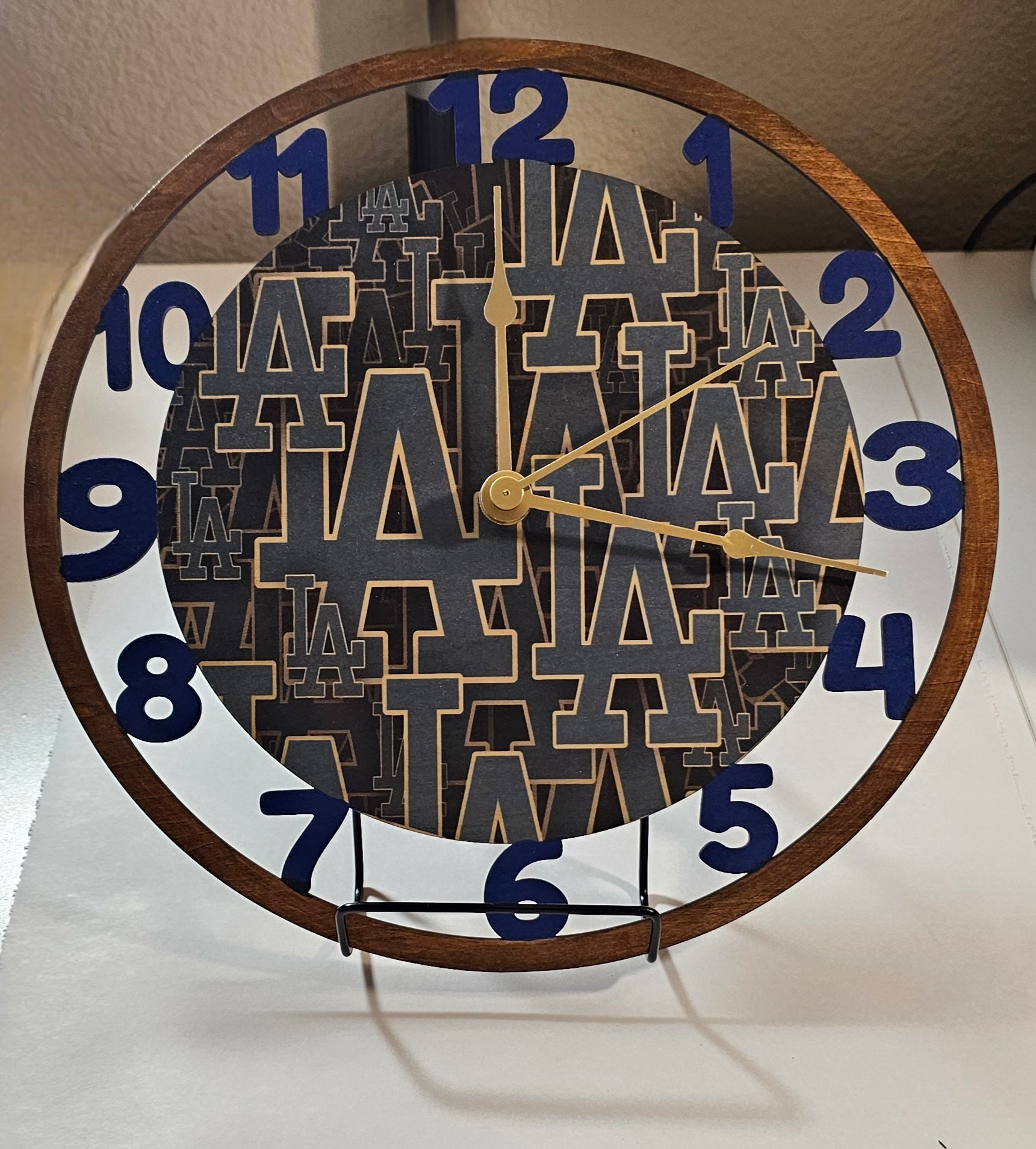 Dodgers Clock