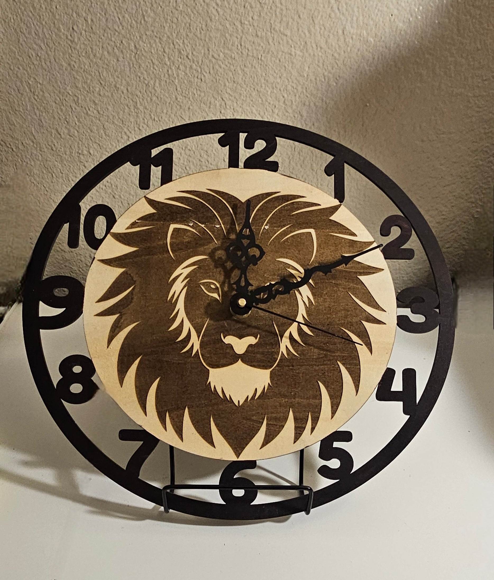 Lion Clock