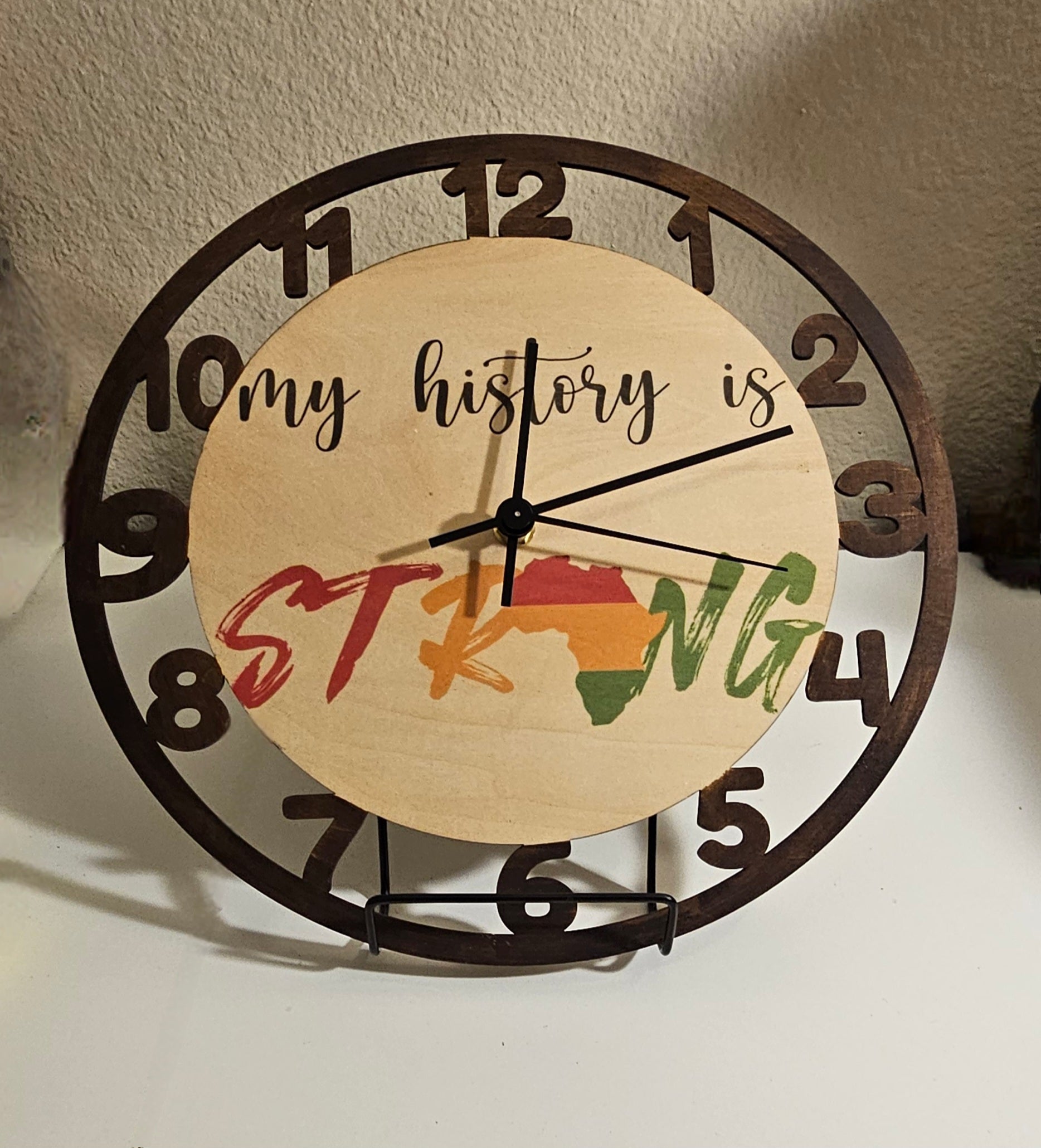 My history is wrong clock