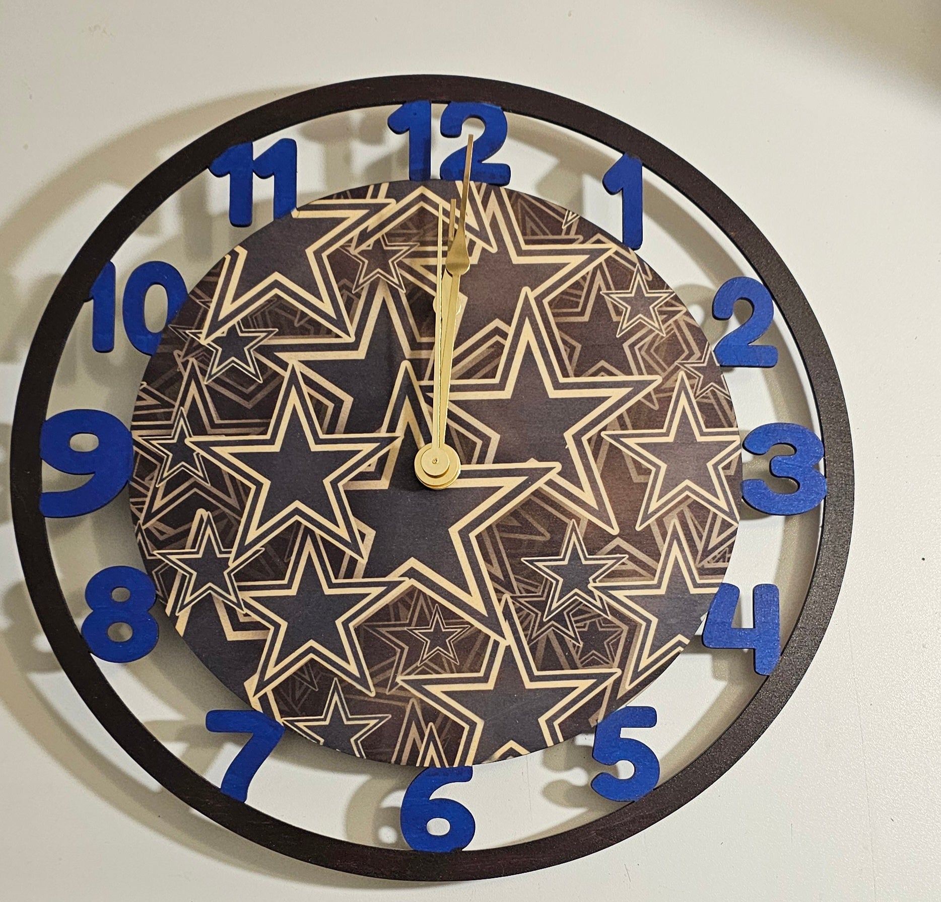 Cowboys Clock
